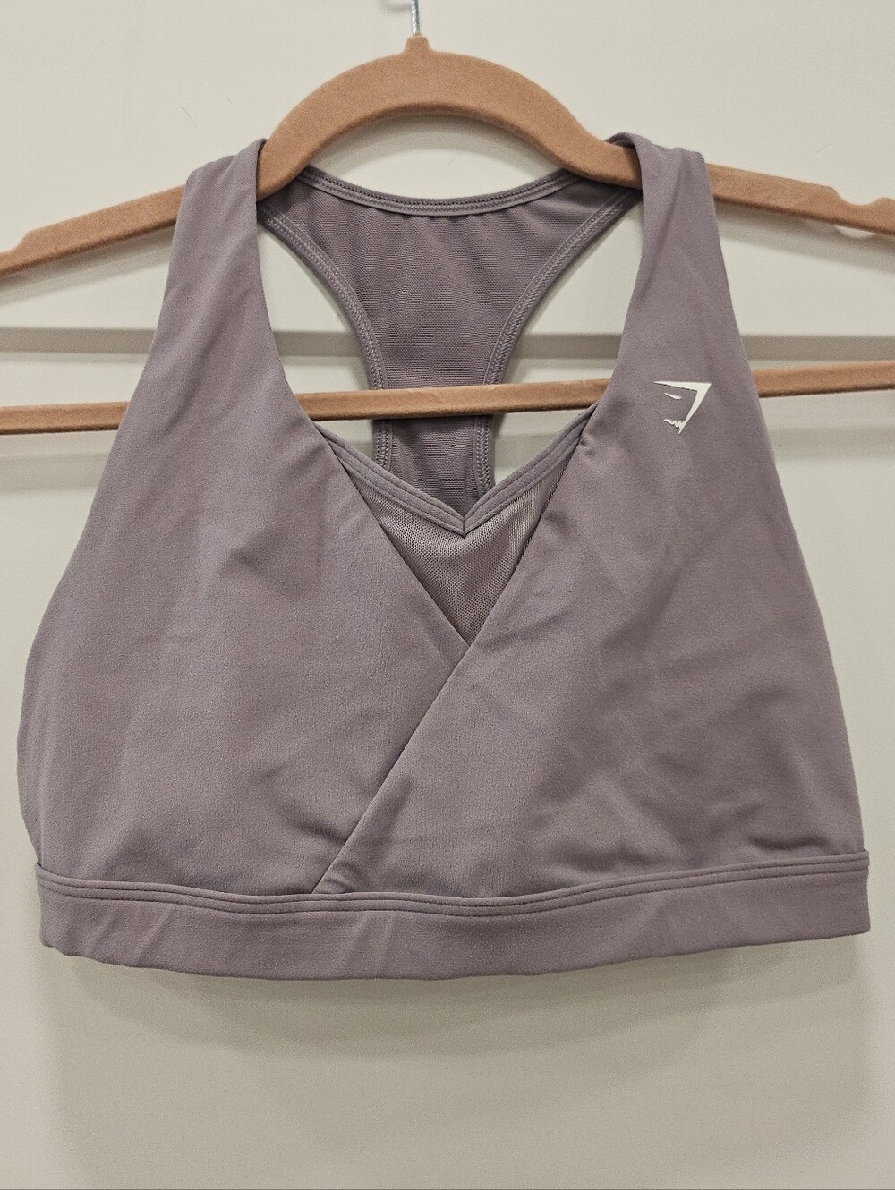 Gymshark Dusty Purple Racerback Sports Bra Size Medium